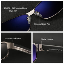 Load image into Gallery viewer, 2025 Brand Designer HD Polarized Oculos Fashion Mens Sunglasses - Man-Kave