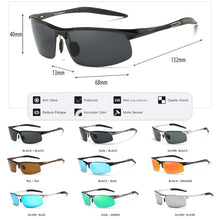 Load image into Gallery viewer, 2025 - NEW- Aluminum Magnesium Polarized Sunglasses for Men - Man-Kave