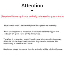 Load image into Gallery viewer, Hammered Copper Bracelet Rustic Viking Handmade Bracelet - Man-Kave