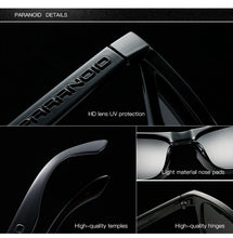 Load image into Gallery viewer, PARANOID Classic | Mens Colourful Sunglasses - Various Styles - Man-Kave