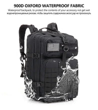 Load image into Gallery viewer, 50L Man Tactical Backpacks | Emergency Grab Bag - Man-Kave
