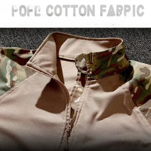 Load image into Gallery viewer, Outdoor Tactical Set- Men's Wear-resistant Sweatshirt+Multi-pocket Cargo Pants - Man-Kave