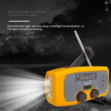 Load image into Gallery viewer, Wind Up Portable Radio | Hand Crank Charger | Emergency / Survival Kit - Man-Kave