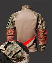 Load image into Gallery viewer, Outdoor Tactical Set- Men's Wear-resistant Sweatshirt+Multi-pocket Cargo Pants - Man-Kave