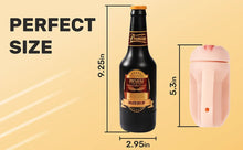 Load image into Gallery viewer, Male Masturbator Realistic Beer Bottle Textured Pocket Pussy for Men - Man-Kave