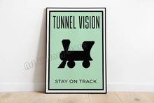Load image into Gallery viewer, Monopoly Millionaire Hustle - Motivational Quotes Wall Art - Man-Kave