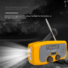 Load image into Gallery viewer, Wind Up Portable Radio | Hand Crank Charger | Emergency / Survival Kit - Man-Kave