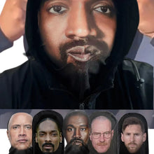 Load image into Gallery viewer, Full Face Visual Mesh Mask - Celebrity Look Face Masks - Man-Kave