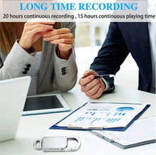 Load image into Gallery viewer, 128GB Keychain Sound Activated Secret Voice Recorder - Man-Kave