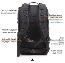 Load image into Gallery viewer, 50L Man Tactical Backpacks | Emergency Grab Bag - Man-Kave