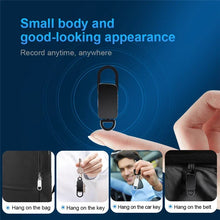Load image into Gallery viewer, 128GB Keychain Sound Activated Secret Voice Recorder - Man-Kave