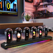 Load image into Gallery viewer, USB Powered RGB Vintage Nixie Tube Clock with IPS Colour Screen - Man-Kave