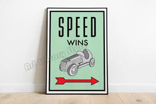 Load image into Gallery viewer, Monopoly Millionaire Hustle - Motivational Quotes Wall Art - Man-Kave