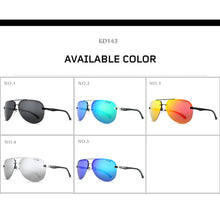 Load image into Gallery viewer, KDEAM Pilot Sunglasses - Aluminum Magnesium Frame - Man-Kave