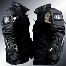 Load image into Gallery viewer, Outdoor Tactical Set- Men's Wear-resistant Sweatshirt+Multi-pocket Cargo Pants - Man-Kave
