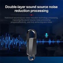 Load image into Gallery viewer, 128GB Keychain Sound Activated Secret Voice Recorder - Man-Kave