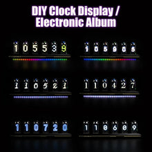 Load image into Gallery viewer, USB Powered RGB Vintage Nixie Tube Clock with IPS Colour Screen - Man-Kave