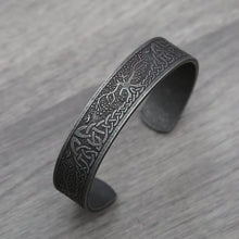 Load image into Gallery viewer, Retro Nordic Viking Rune Bracelet for Men - Man-Kave