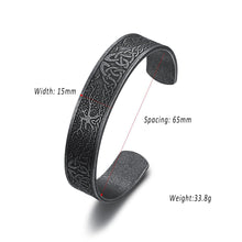 Load image into Gallery viewer, Retro Nordic Viking Rune Bracelet for Men - Man-Kave