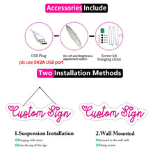 Load image into Gallery viewer, Stronger Than Yesterday Neon LED Sign Gym Sign - Man-Kave