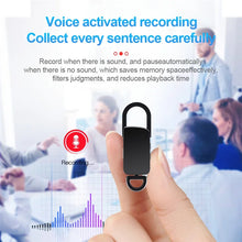 Load image into Gallery viewer, 128GB Keychain Sound Activated Secret Voice Recorder - Man-Kave