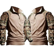 Load image into Gallery viewer, Outdoor Tactical Set- Men's Wear-resistant Sweatshirt+Multi-pocket Cargo Pants - Man-Kave