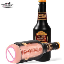 Load image into Gallery viewer, Male Masturbator Realistic Beer Bottle Textured Pocket Pussy for Men - Man-Kave