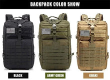 Load image into Gallery viewer, 50L Man Tactical Backpacks | Emergency Grab Bag - Man-Kave