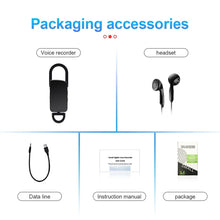 Load image into Gallery viewer, 128GB Keychain Sound Activated Secret Voice Recorder - Man-Kave