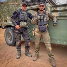 Load image into Gallery viewer, Outdoor Tactical Set- Men's Wear-resistant Sweatshirt+Multi-pocket Cargo Pants - Man-Kave