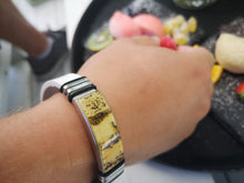 Load image into Gallery viewer, Luxury White Baltic Amber & Leather Bracelet for Men - Man-Kave