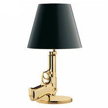 Load image into Gallery viewer, Golden Gun Table Lamp | Floor Lamps - Man-Kave