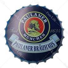Load image into Gallery viewer, Beer Bottle Cap Decoration Signs - Man-Kave