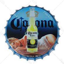 Load image into Gallery viewer, Beer Bottle Cap Decoration Signs - Man-Kave
