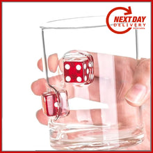 Load image into Gallery viewer, Casino Dice Whisky / Drinks Glass - Man-Kave