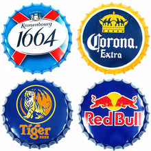 Load image into Gallery viewer, Beer Bottle Cap Decoration Signs - ManKave Gifts & Accessories