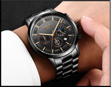 Load image into Gallery viewer, 2020 Mens Watch - LIGE Fashion Sport Quartz Watches - ManKave Gifts & Accessories