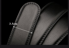 Load image into Gallery viewer, Stylish Leather Belt For Men - Automatic Ratchet Buckle - Man-Kave