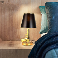 Load image into Gallery viewer, Golden Gun Table Lamp - ManKave Gifts & Accessories