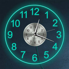 Load image into Gallery viewer, LED Illuminated Wall Clock - Decorative Acrylic Round Wall Hanging Clock for your Home - ManKave Gifts & Accessories