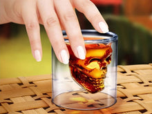 Load image into Gallery viewer, 7Pcs/Set Transparent Skull Bottle + Glasses - 700ml Decanter With 75ml Glasses - ManKave Gifts & Accessories