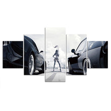 Load image into Gallery viewer, Fast And Furious Racing Cars Poster Canvas  Wall Art 5 Piece - ManKave Gifts &amp; Accessories

