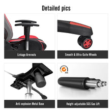 Load image into Gallery viewer, Gaming Chair - White with ultra soft leather - ManKave Gifts & Accessories