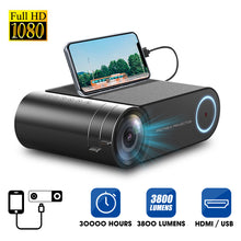 Load image into Gallery viewer, 4K LED Projector Portable 1080P Full HD - Outdoor Home Cinema - ManKave Gifts &amp; Accessories
