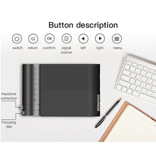 Load image into Gallery viewer, 4K LED Projector Portable 1080P Full HD - Outdoor Home Cinema - ManKave Gifts & Accessories