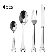 Load image into Gallery viewer, Mechanics 4Pcs Spanner Dinnerware / Cutlery Set - Man-Kave
