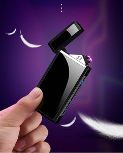 Double Arc Electronic Lighter - USB Rechargeable Cigarette Lighter - ManKave Gifts & Accessories