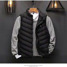Load image into Gallery viewer, USB Heated Vest - Mens Winter Body Warmer - ManKave Gifts & Accessories