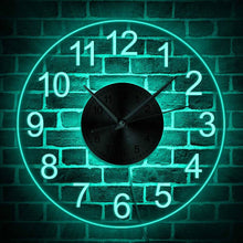 Load image into Gallery viewer, LED Illuminated Wall Clock - Decorative Acrylic Round Wall Hanging Clock for your Home - ManKave Gifts & Accessories