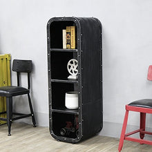 Load image into Gallery viewer, Loft Industrial 4-Layer Bookcase - Storage Cabinet - ManKave Gifts & Accessories